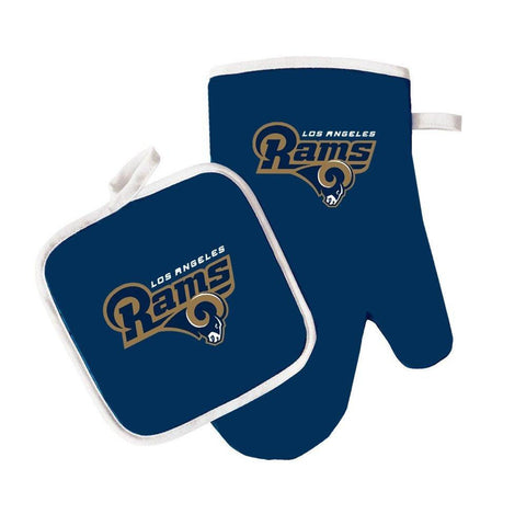 Los Angeles Rams NFL Oven Mitt and Pot Holder Set