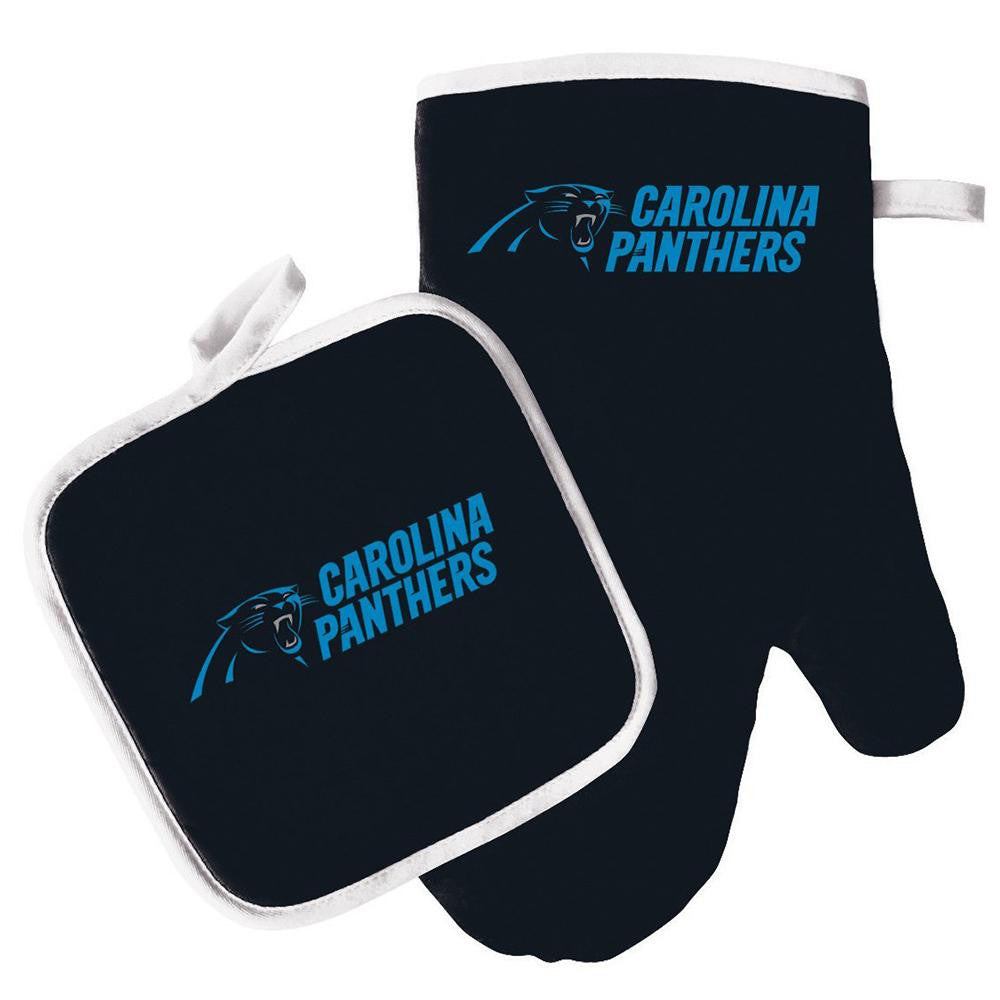 Carolina Panthers NFL Oven Mitt and Pot Holder Set