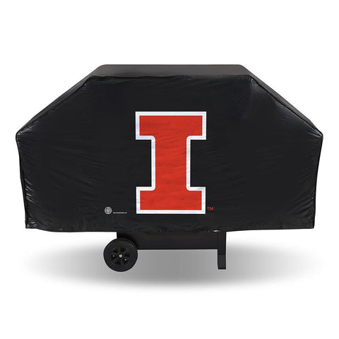 Illinois Fighting Illini NCAA Economy Barbeque Grill Cover