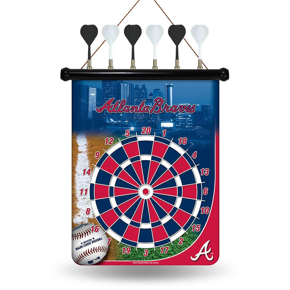 Atlanta Braves MLB Magnetic Dart Board