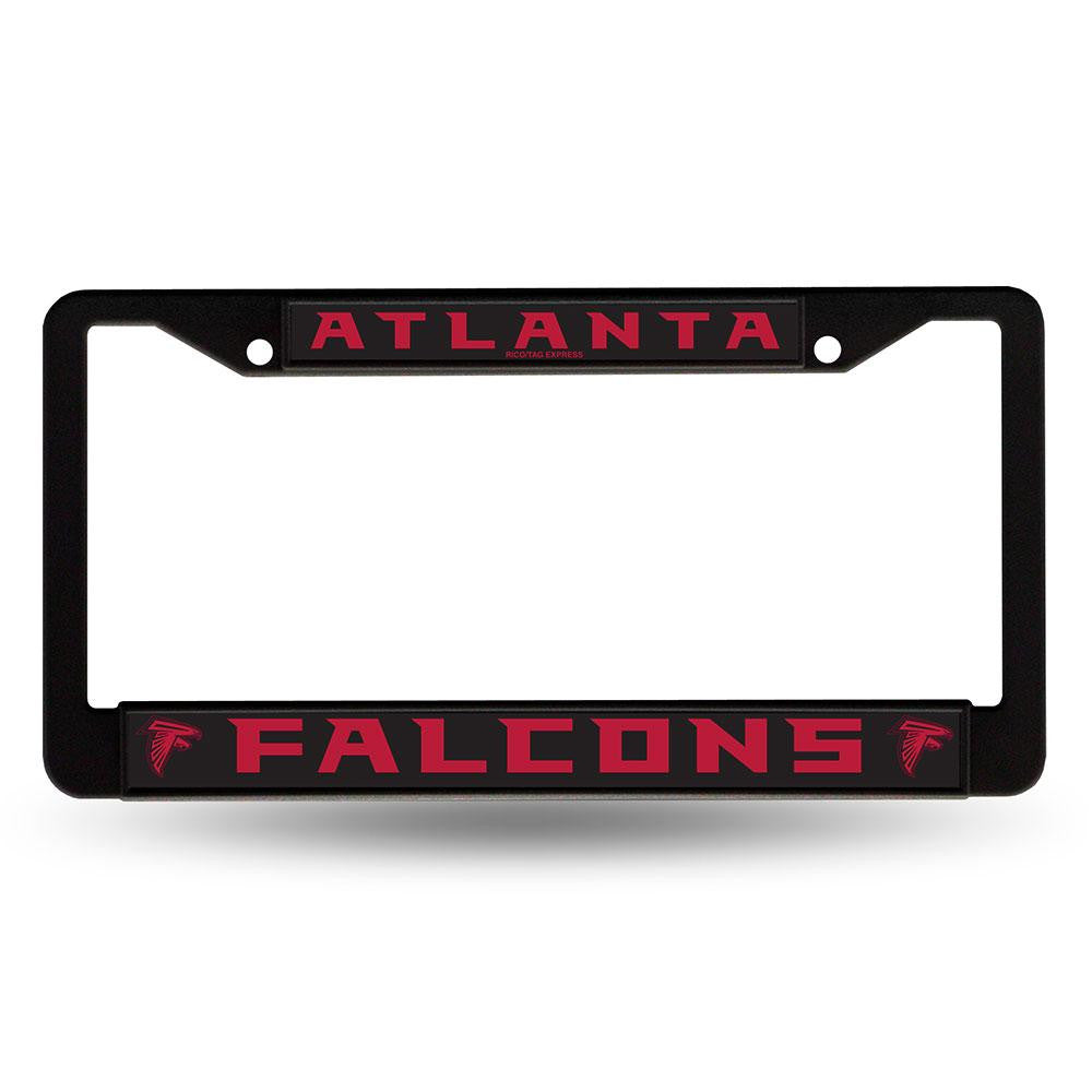 Atlanta Falcons NFL Black License Plate Frame