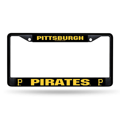 Pittsburgh Pirates MLB Black License Plate Frame