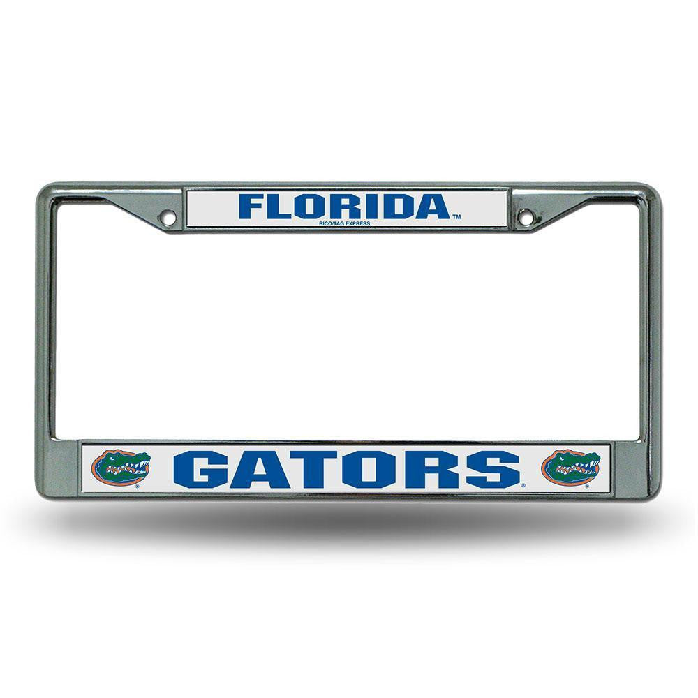 Florida Gators NCAA Chrome License Plate Frame