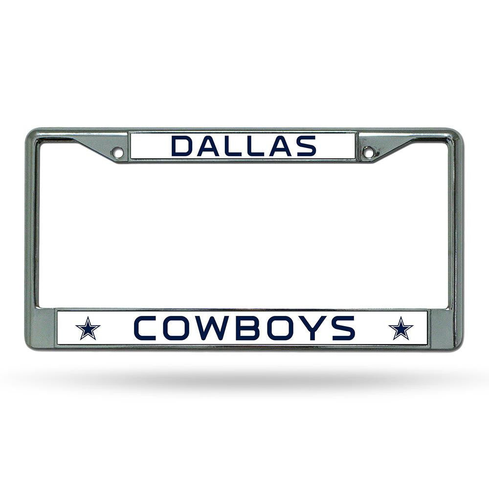 Dallas Cowboys NFL Chrome License Plate Frame