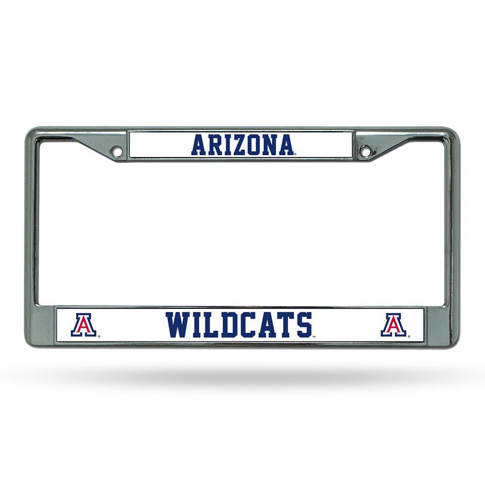 Arizona Wildcats NCAA Chrome License Plate Frame