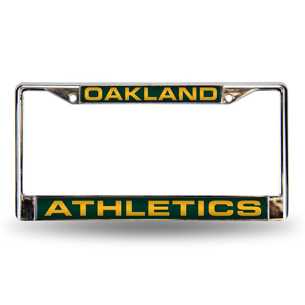 Oakland Athletics MLB Laser Chrome Frame