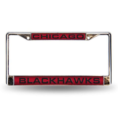 Chicago Blackhawks NHL Laser Chrome Frame