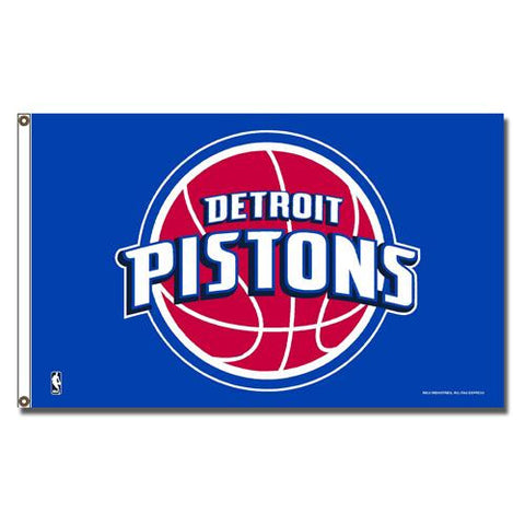 Detroit Pistons NBA 3x5 Flag