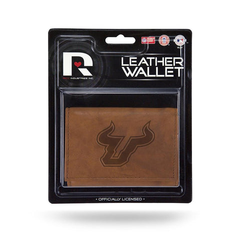 South Florida Bulls NCAA Manmade Leather Tri-Fold