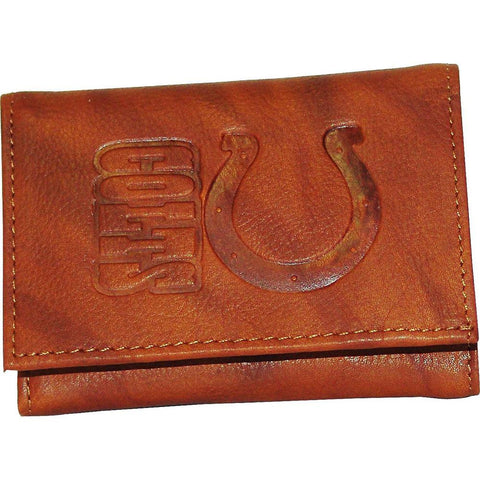 Indianapolis Colts NFL Manmade Leather Tri-Fold