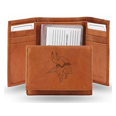 Minnesota Vikings NFL Manmade Leather Tri-Fold