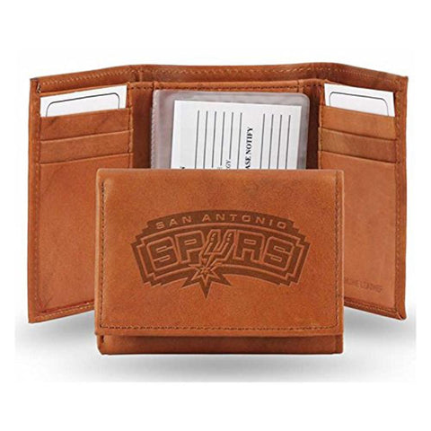 San Antonio Spurs NBA Manmade Leather Tri-Fold