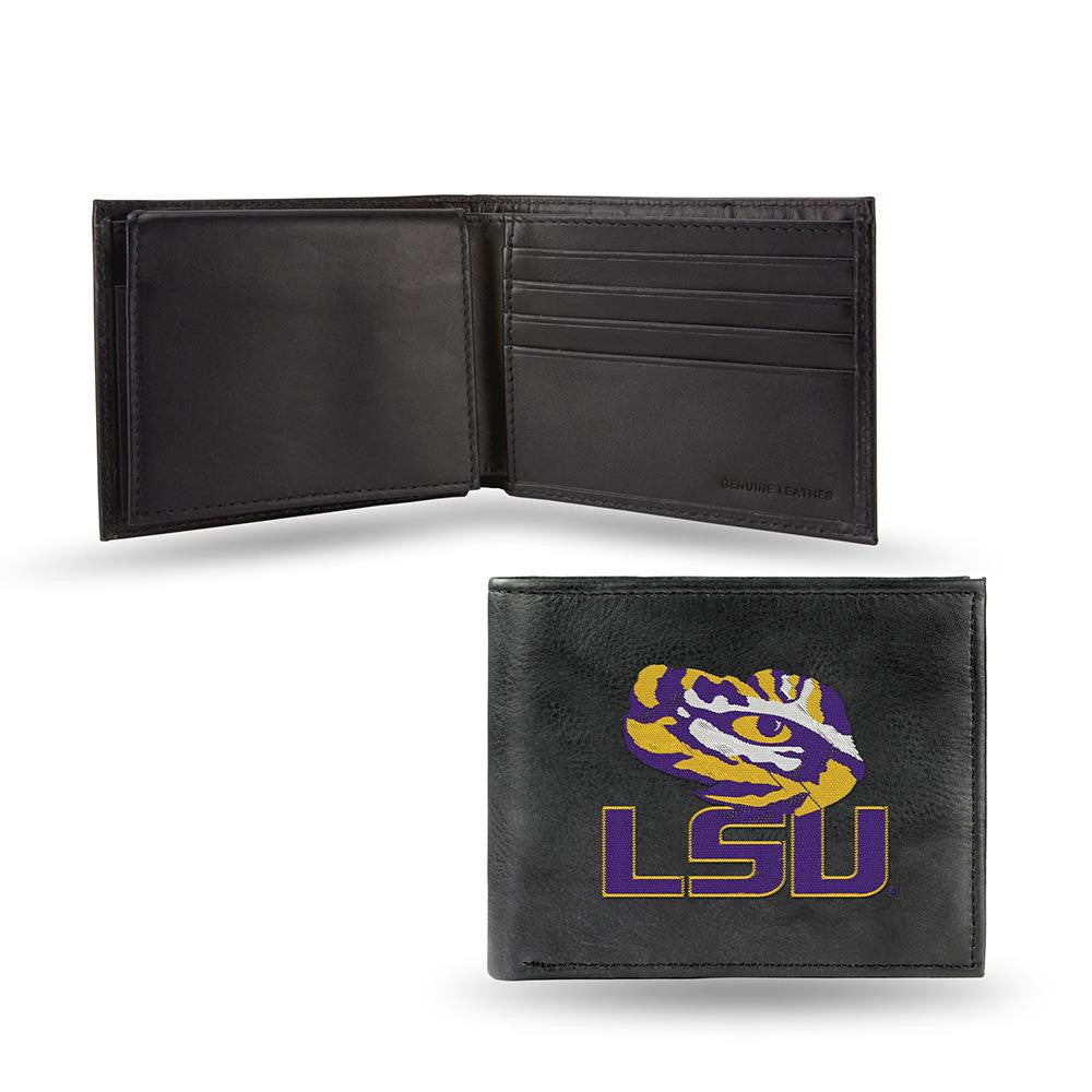 LSU Tigers  Embroidered Billfold Wallet