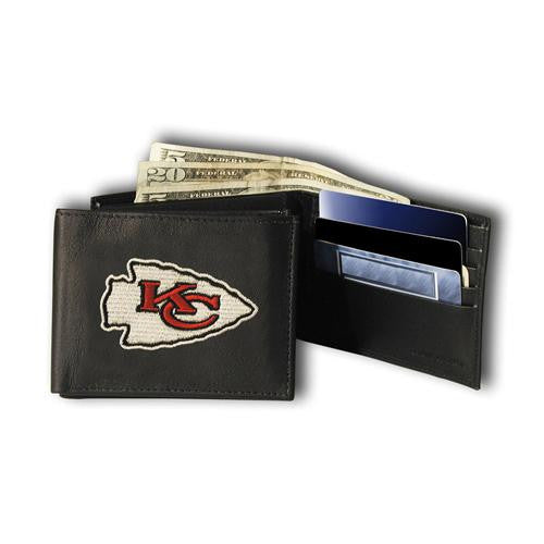 Kansas City Chiefs NFL Embroidered Billfold Wallet