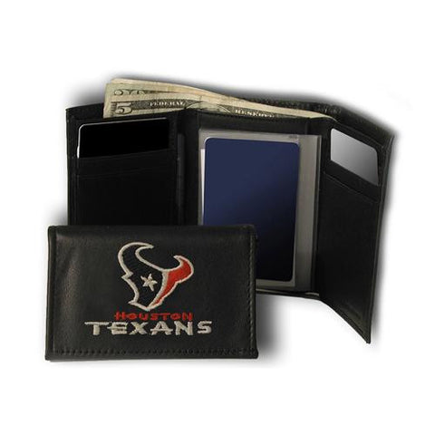 Houston Texans NFL Embroidered Trifold Wallet