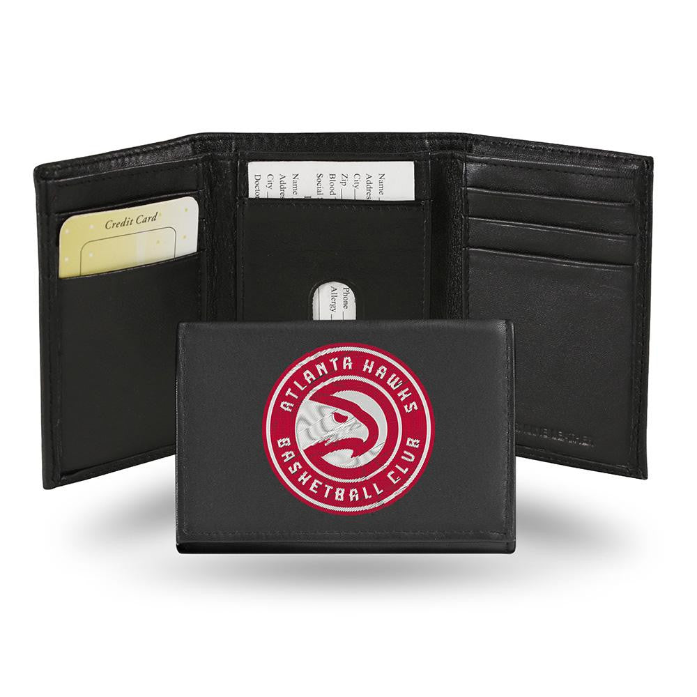 Atlanta Hawks  Embroidered Trifold Wallet