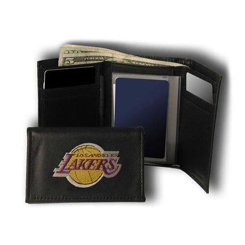 Los Angeles Lakers NBA Embroidered Trifold Wallet