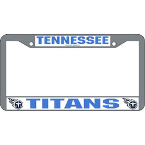 Tennessee Titans NFL Chrome License Plate Frame