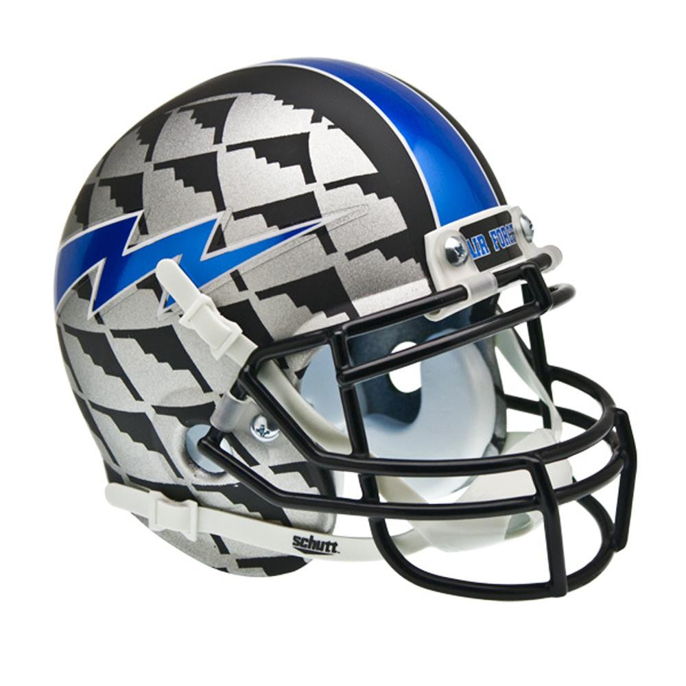 Air Force Falcons NCAA Authentic Mini 1-4 Size Helmet (Alternate B2 Bomber 4)