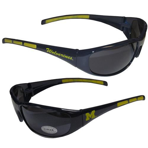 Michigan Wolverines NCAA Wrap Sunglasses