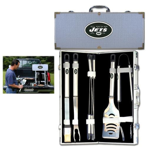 New York Jets NFL 8pc BBQ Tools Set