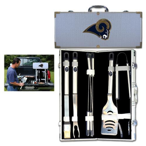 Los Angeles Rams NFL 8pc BBQ Tools Set