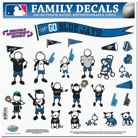 Atlanta Braves MLB Family Car Decal Set (Large)