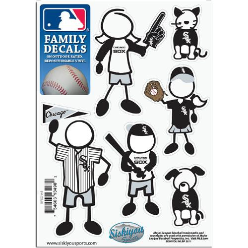 Chicago White Sox MLB Family Car Decal Set (Small)