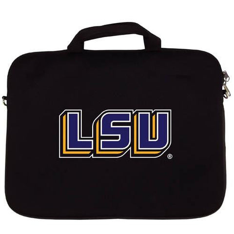 LSU Tigers NCAA Neoprene Laptop Case