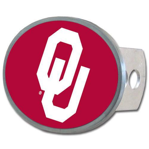 Oklahoma Sooners NCAA Oval Hitch Cover
