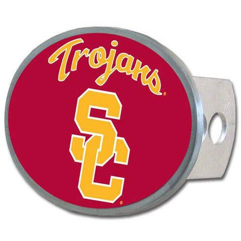 USC Trojans NCAA Oval Hitch Cover