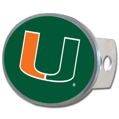 Miami Hurricanes NCAA Oval Hitch Cover