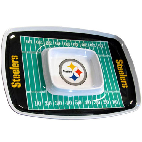 Pittsburgh Steelers NFL Chip & Dip Tray