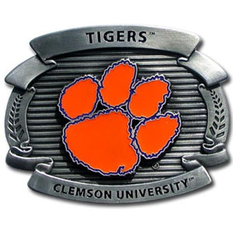 Clemson Tigers NCAA Oversized Belt Buckle