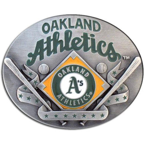Oakland Athletics MLB Enameled Belt Buckle
