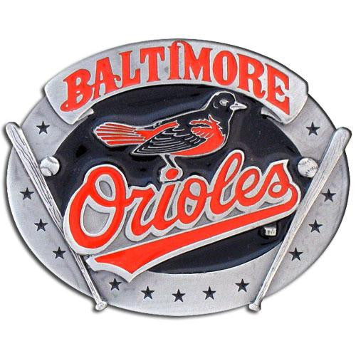 Baltimore Orioles MLB Enameled Belt Buckle