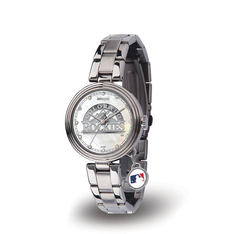 Colorado Rockies MLB Charm Series Women's Watch