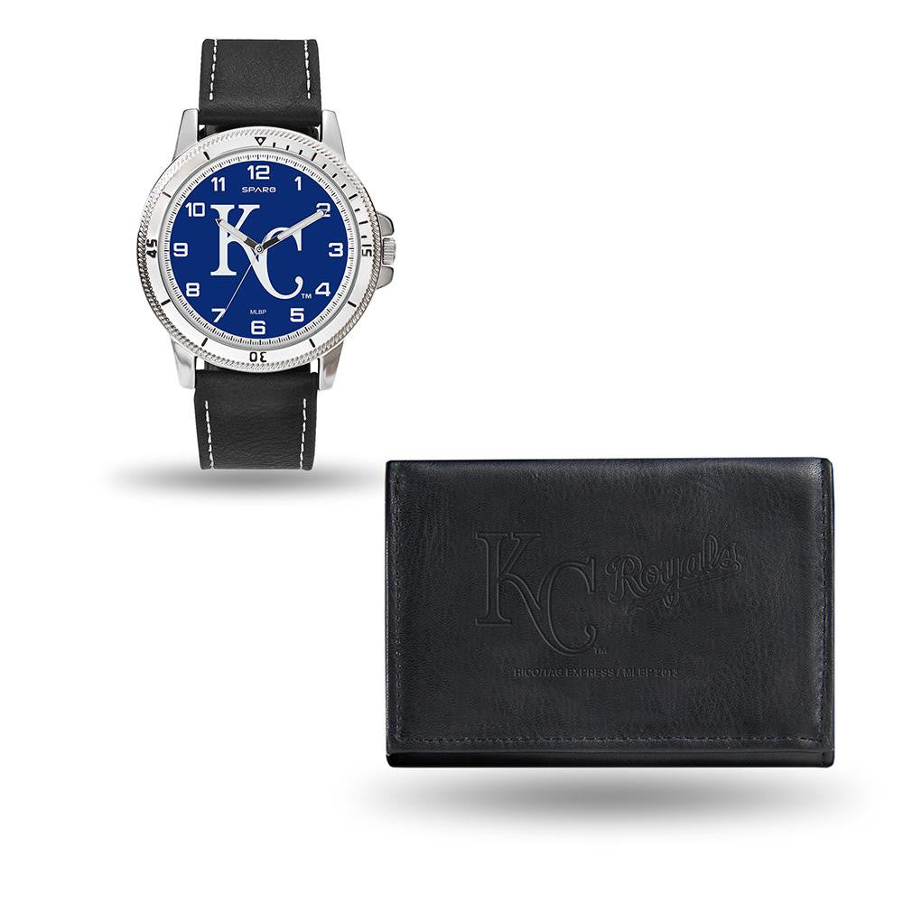 Kansas City Royals MLB Watch and Wallet Set (Chicago Watch)