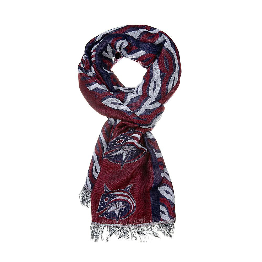 Columbus Blue Jackets NHL Fashion Team Scarf