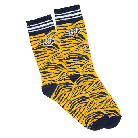 Nashville Predators NHL Stylish Team Sock (1 Pair) (S-M)