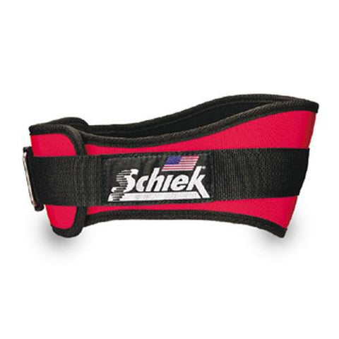 Shape That Fits Lifting Belt 4-3-4in W x 35in-41in Waist (Red) (Large)