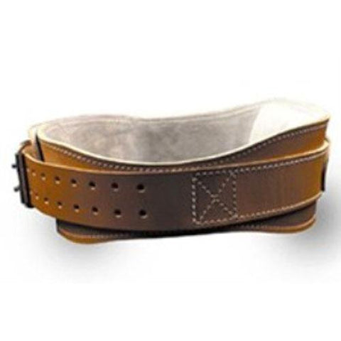 Power Contour Leather Lifting Belt 4-3-4in W x 35in-41in Waist (Large)