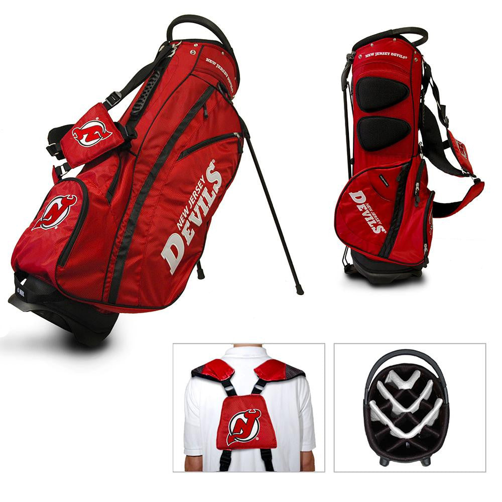 New Jersey Devils NHL Stand Bag - 14 way (Fairway)