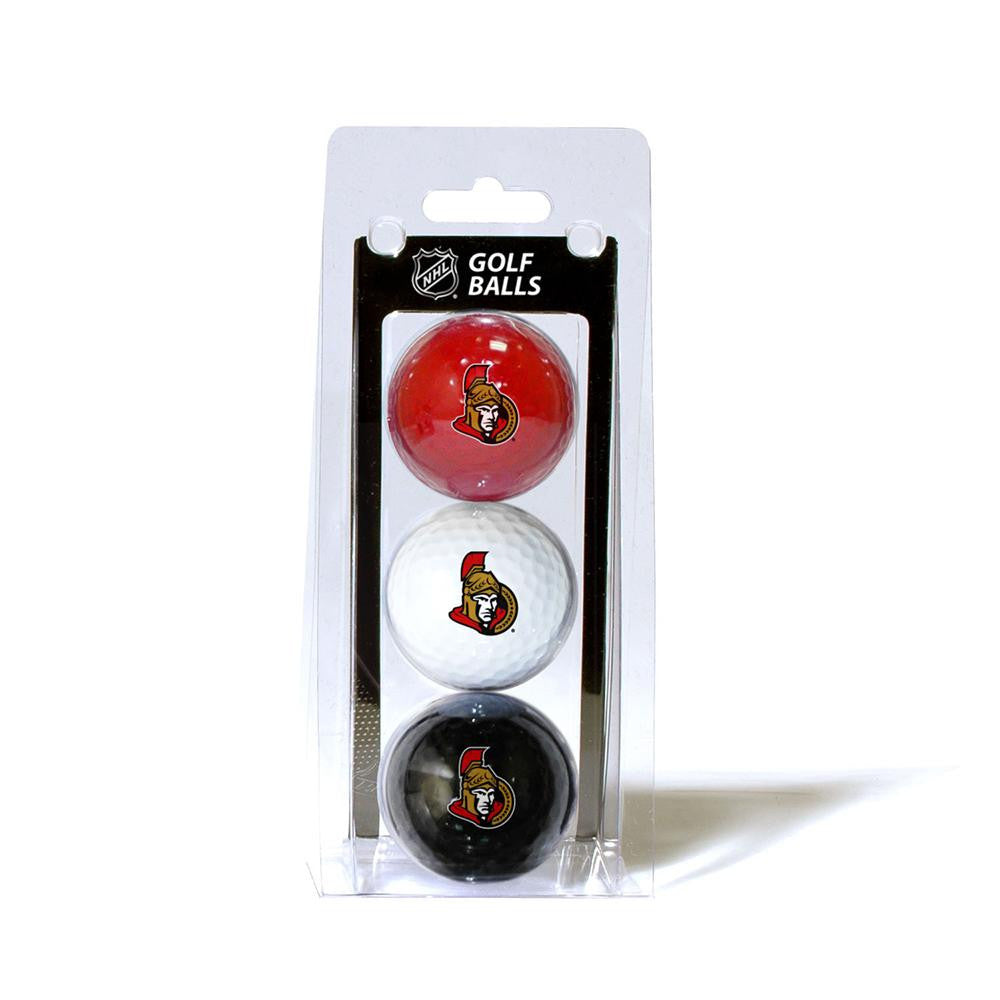 Ottawa Senators NHL 3 Ball Pack