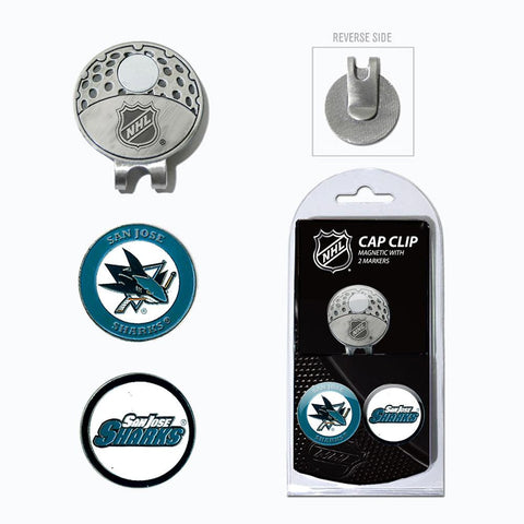 San Jose Sharks NHL Cap Clip