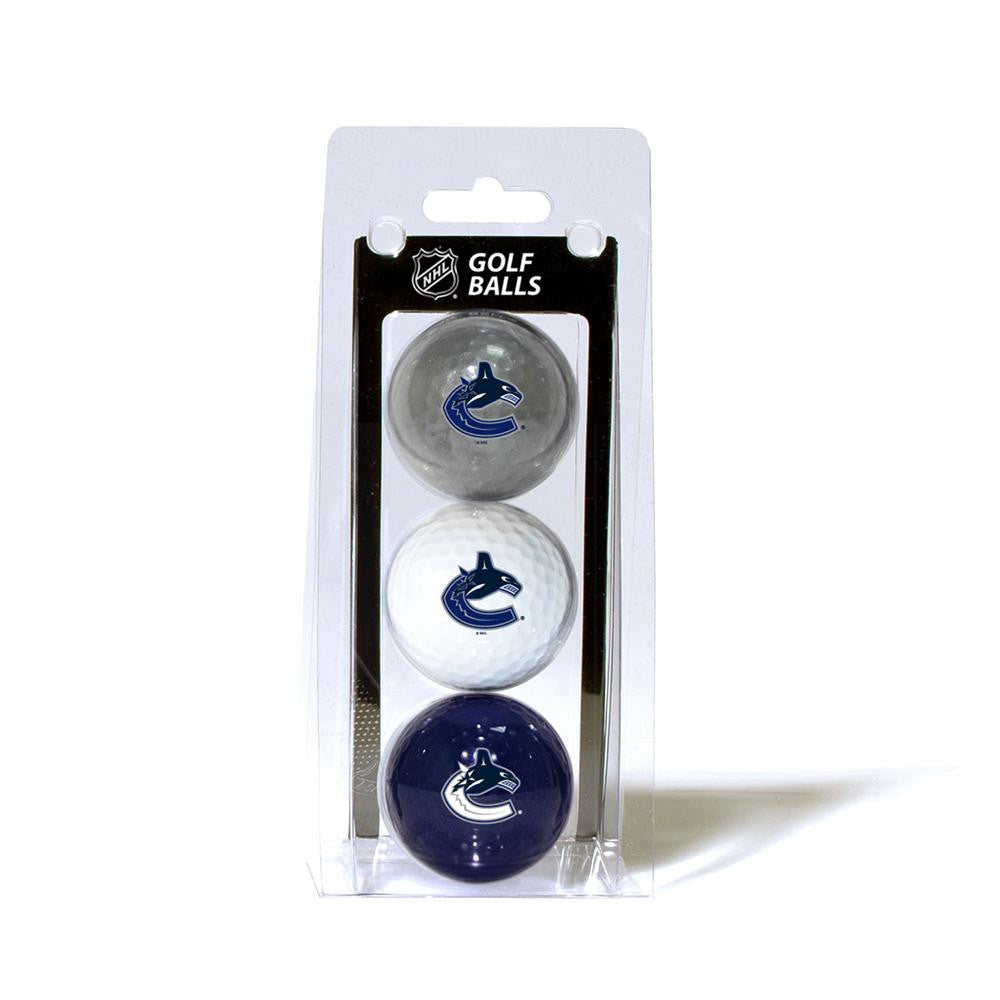 Vancouver Canucks NHL 3 Ball Pack