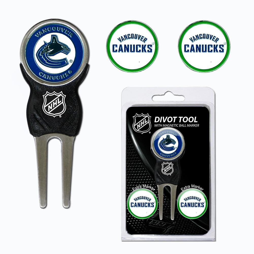 Vancouver Canucks NHL Divot Tool Pack w-Signature Tool