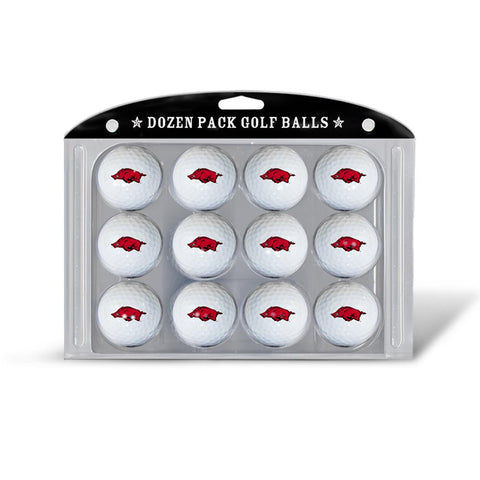 Arkansas Razorbacks NCAA Dozen Ball Pack