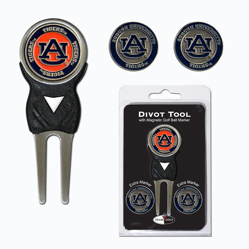 Auburn Tigers NCAA Divot Tool Pack w-Signature Tool