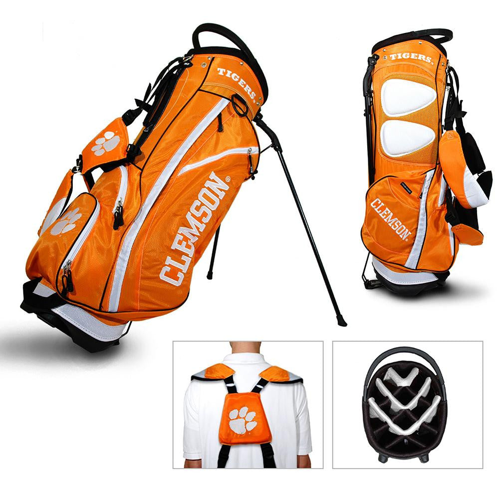 Clemson Tigers NCAA Stand Bag - 14 way (Fairway)